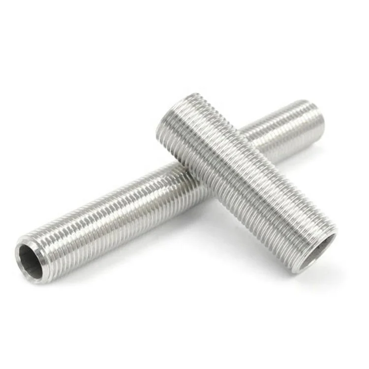 M10 M12 M16 SS 304 SS 316 Inox All Hollow Titanium Full Threaded Rods Stainless Steel Stud Bolt
