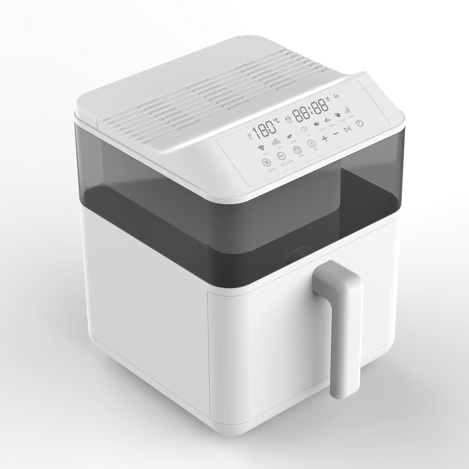 Электрическая Паровая фритюрница 14L для духовки/кастрюль/плиты