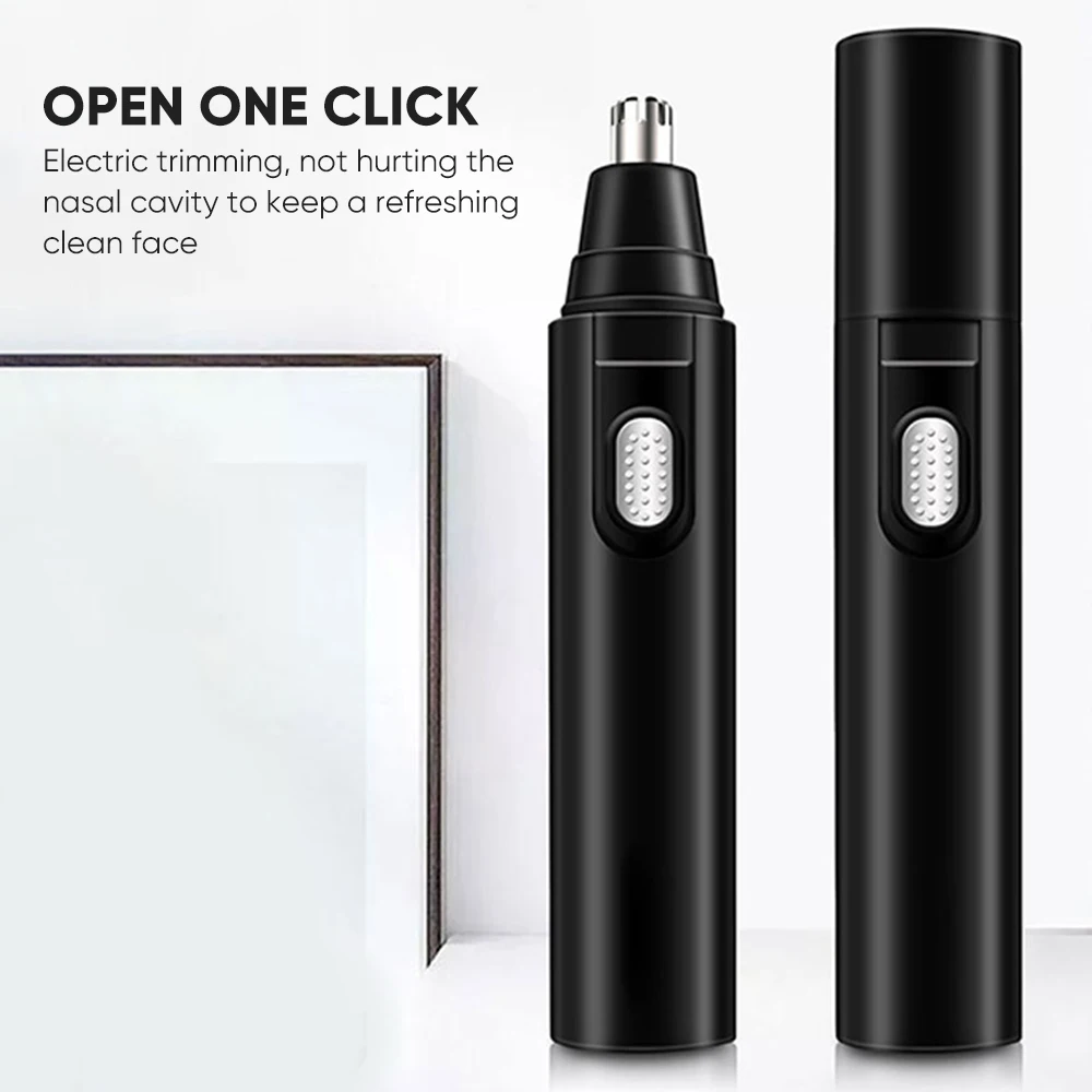 2 In 1 Rechargeable Painless Portable Usb Epilator Hair Remover Nose Beard Eyebrow Trimmer Female Shaver