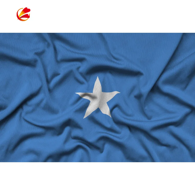 Wholesale Custom Polyester Waterproof 3*5 National Flag  somali flag