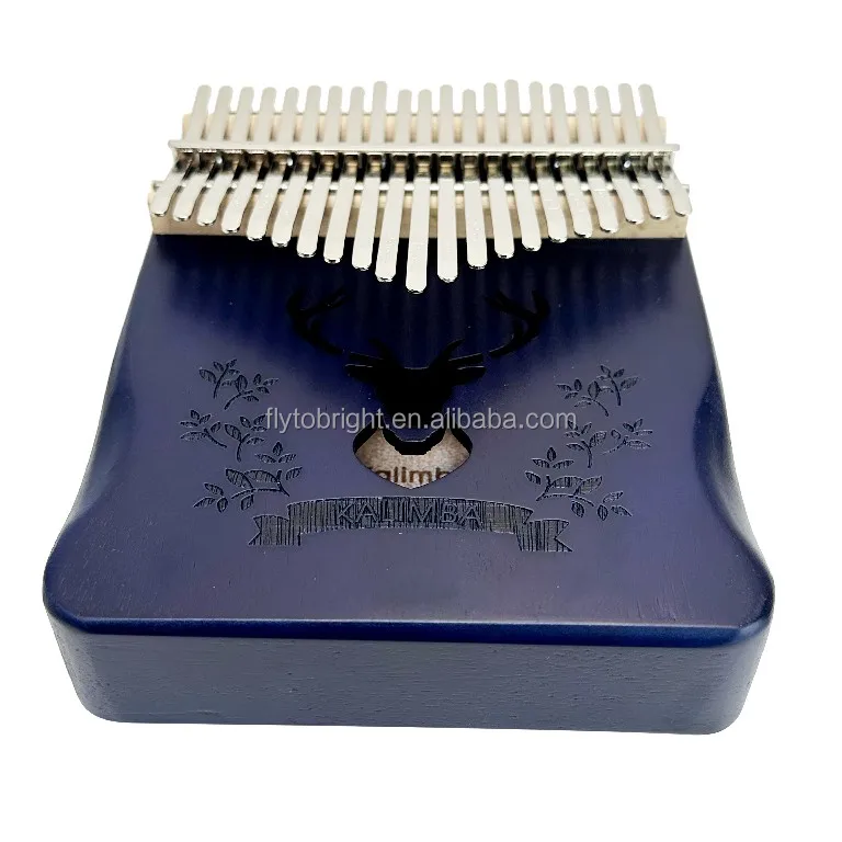 17 keys wood kalimba instrument Finger  thumb piano 21 key with accessories
