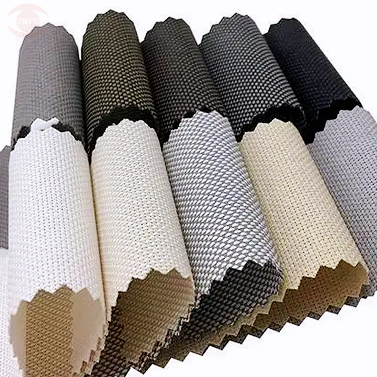 Manufacture Hot Selling Fire Resistant Sunscreen Roller Blind Shade Fabric For Window