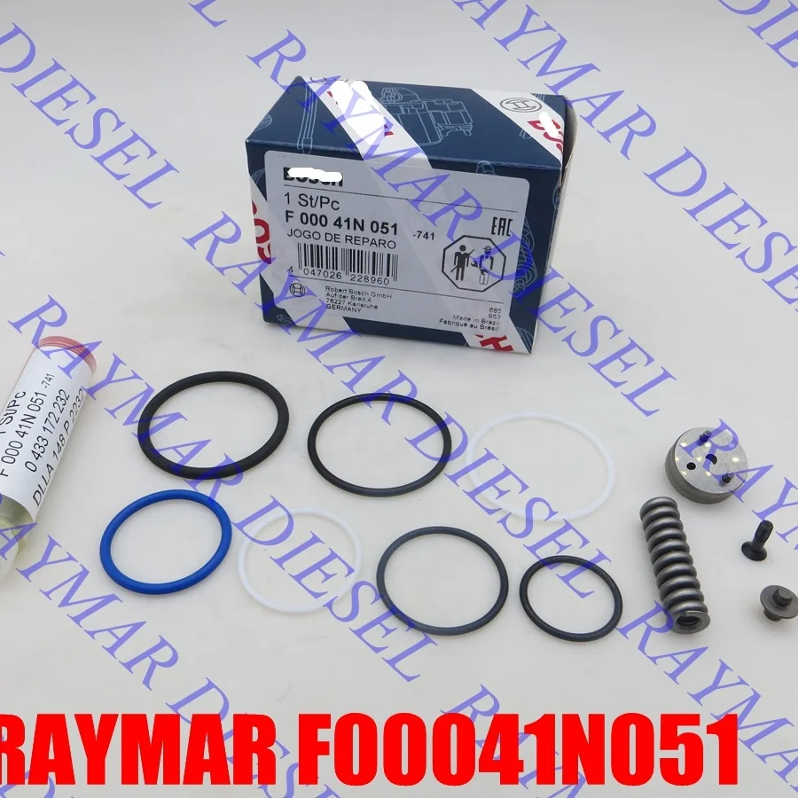 GENUINE AND BRAND NEW EUI FUEL UNIT INJECTOR OVERHAUL REPAIR KIT F00041N051, DLLA148P2232, 0433172232