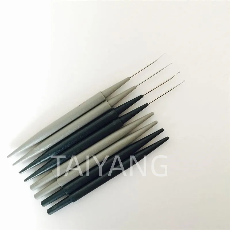 Warp knitting machine spare parts 0.8mm  1.1mm yarn hook needle, yarn hook needle/