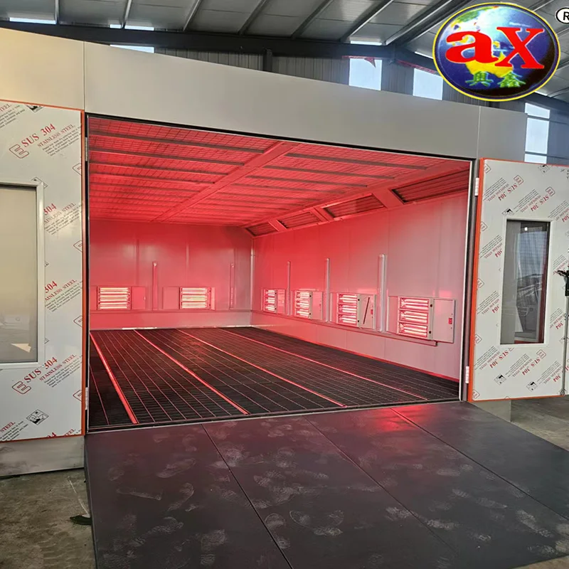 Economical Custom Logo Design Blowtherm Booth Car Painting Room Paint Ovens Spray Booths