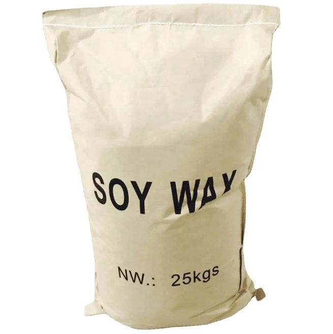 China Factory Wholesale Natural Soybean Oil WAX Factory Bulk Organic Soy Wax Flake for Scented Candle Making Eco