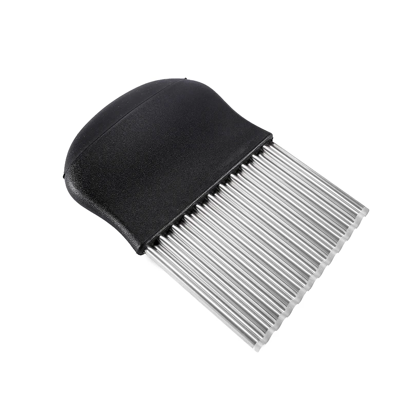 stainless steel tool onion potato chip wavy cutter  multi-function potato cutting chips  fries french fry corrugated  knife