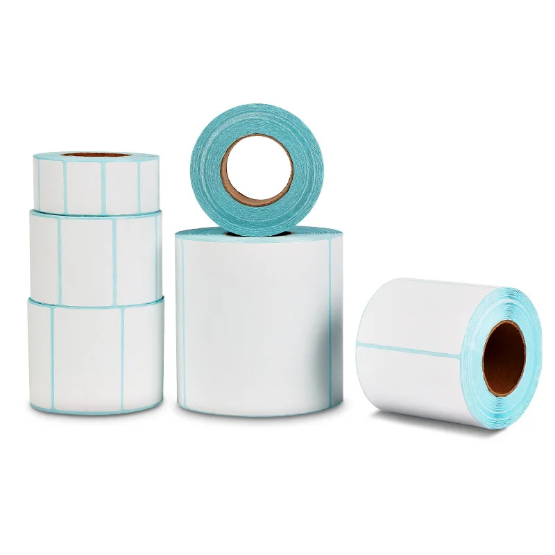 4x6 Shipping Label A6 Thermal Sticker Paper Thermal Printer Label Paper Waterproof Adhesive Sticker 5 Rolls in a Shrink Wrap CY