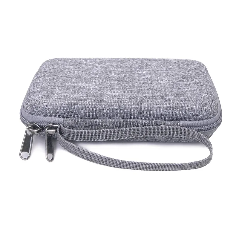 Mobile hard disk organizer digital product packaging car emergency starter power pack data cable headset storage bag