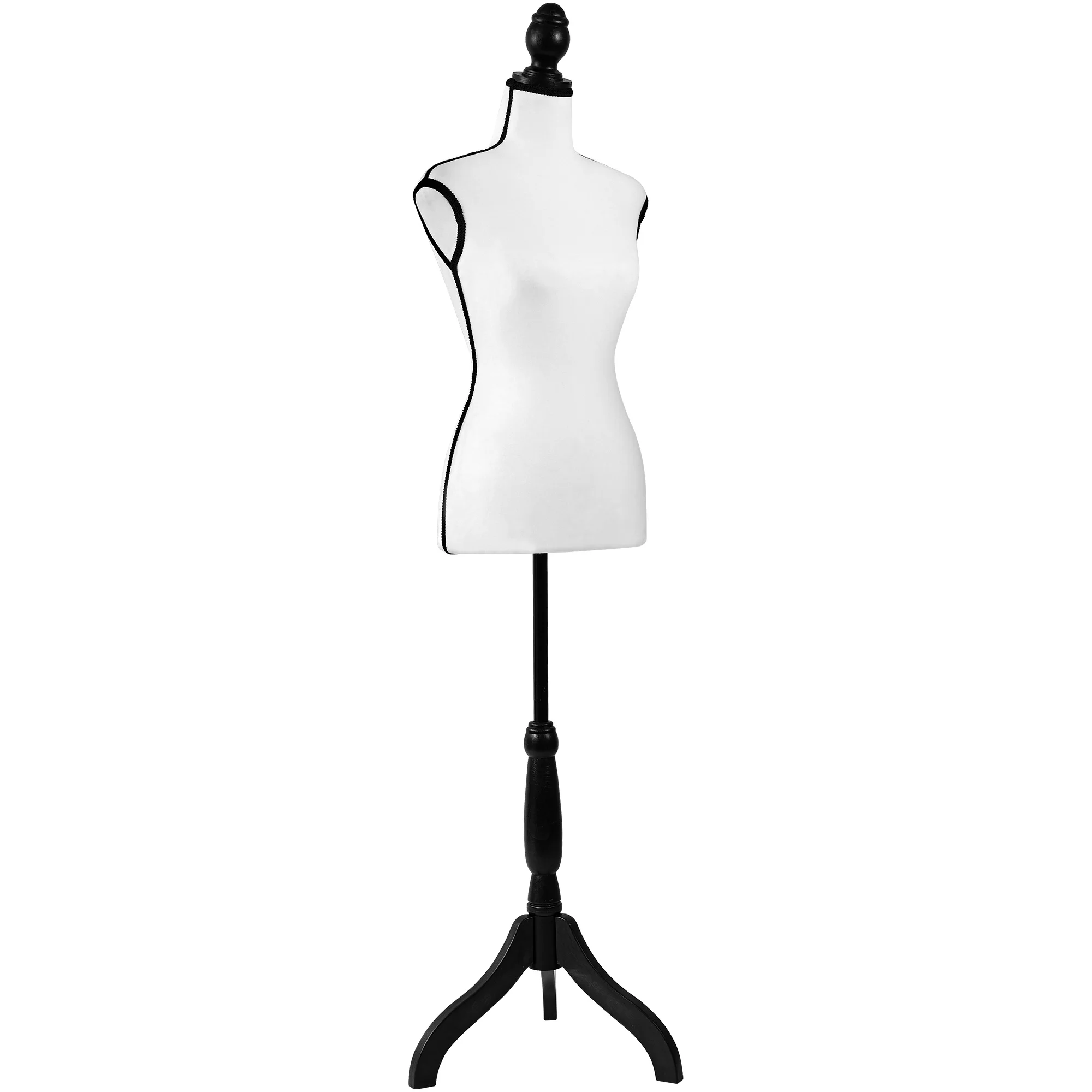 White Female Mannequin Torso Customized Headless Mannequin Adjustable Sewing Half Body Tailoring Female Mannequin