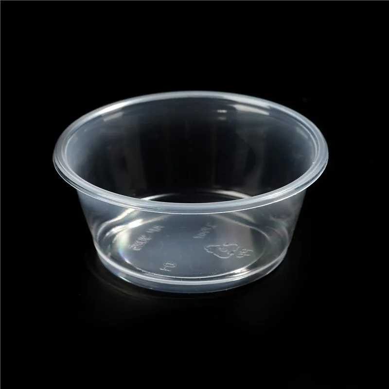 transparent 1oz PP jelly cup 30ml milk portion cup PP sauce container plastic cup
