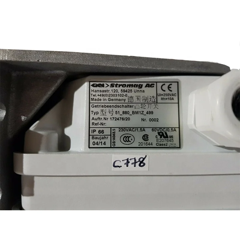 Фирменная Новинка 100% для Stromag AG 51-880-BM1Z-499 концевой выключатель 250vac