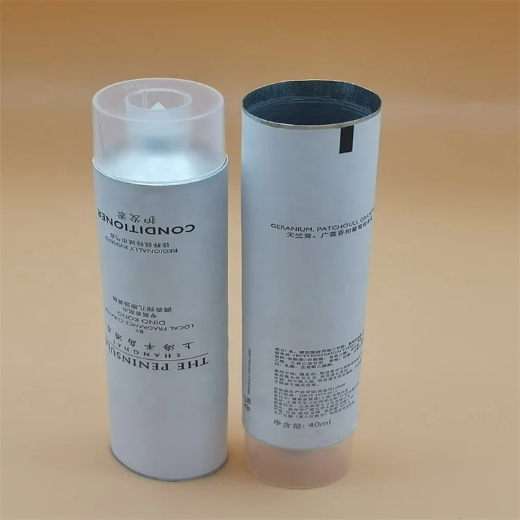 Eco friendly empty custom aluminum tube 50ml 100ml aluminum face hand cream soft cosmetic squeeze tube packaging with Screw cap