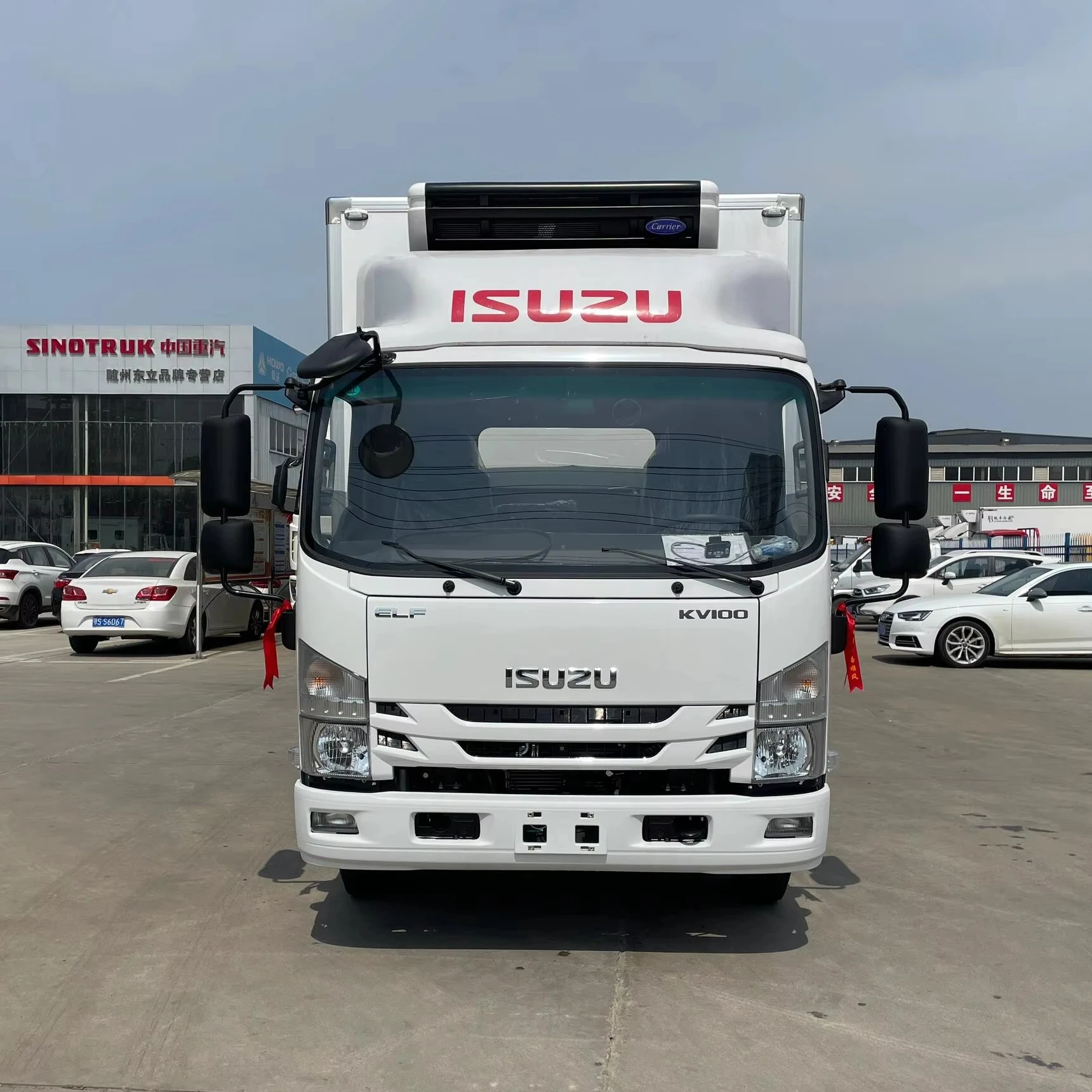 Новый мини-грузовик Isuzu Kv100 4x2 130 л.с. и фургон M100 грузовик NPR 3 5 тонн Rhd Lhd забор логистика перевозки легких грузовых автомобилей
