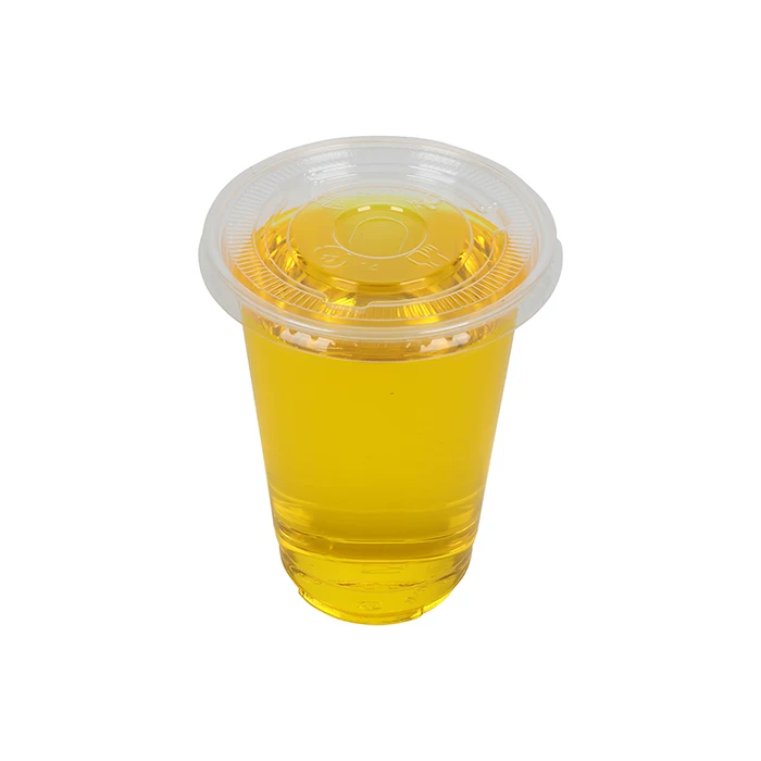 95mm 9oz Fruit Juice Drinking Cup With Lid  12oz 16oz 24oz Cold Beverage Cup Plastic Iced Coffee Biodegradable Compostable Cups