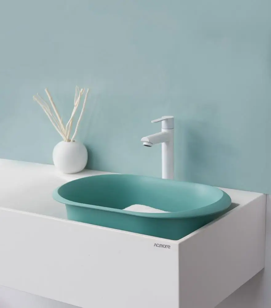 Good Quality Rectangle Custom Color Plastic Sink Foot Tub Foot Wash Basin With Handle