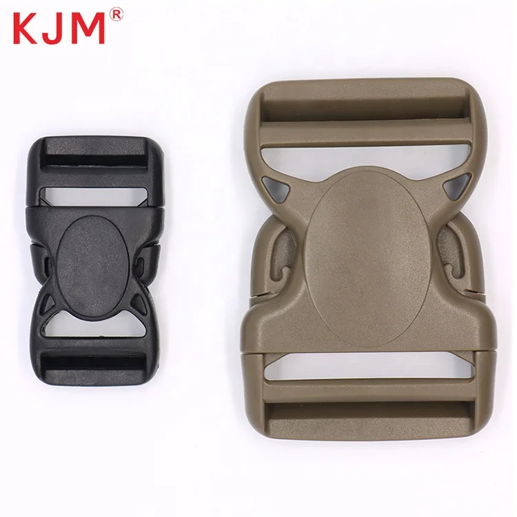 High Quality POM Plastic Adjustable Strap Belt Side Release Buckle Clips for Camera Bag Backpack