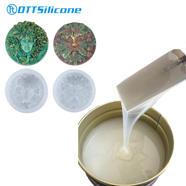 Resin Craft Liquid Silicone for PU Molding RTV2 Silicone