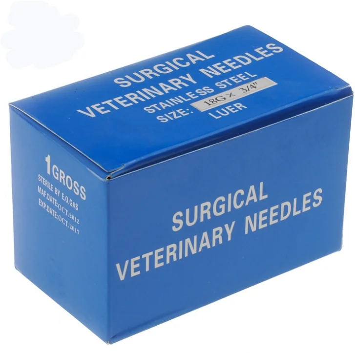 
Different sizes stainless steel syringe needle for veterinarian 