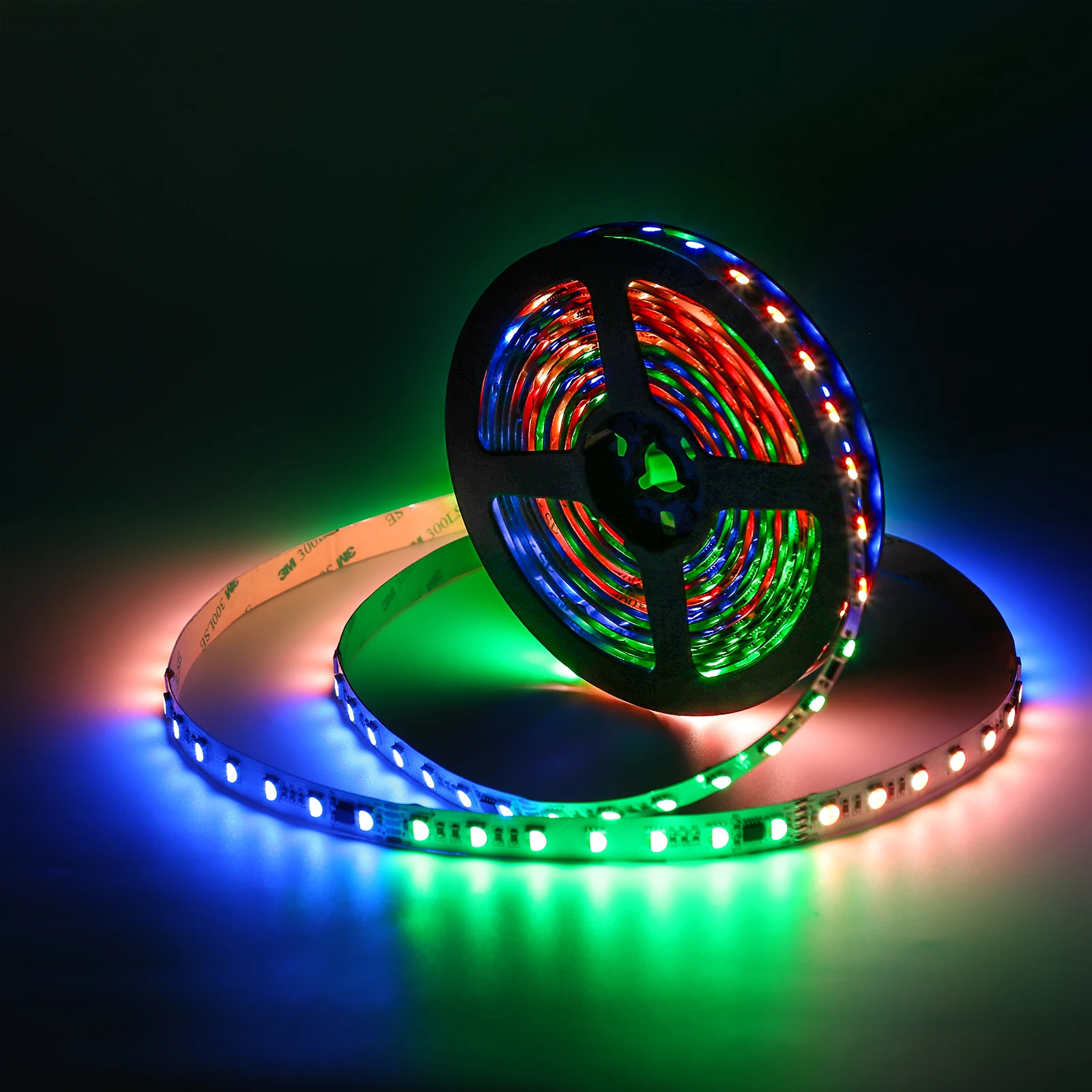 DMX512 светодиодные гибкие полосы Волшебные программируемые DC 24 В 12 smd 5050 60 светодиодов на метр rgb