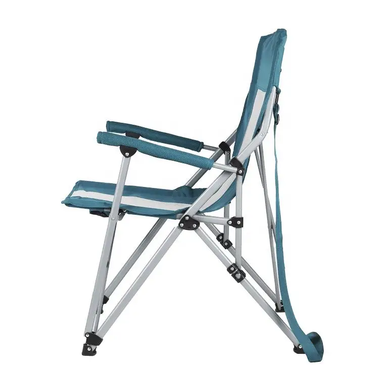 Wholesale Luxury Portable Heavy-Duty Steel Frame Camping Chair Collapsible Folding Garden Furniture Outdoor Fishing Modern