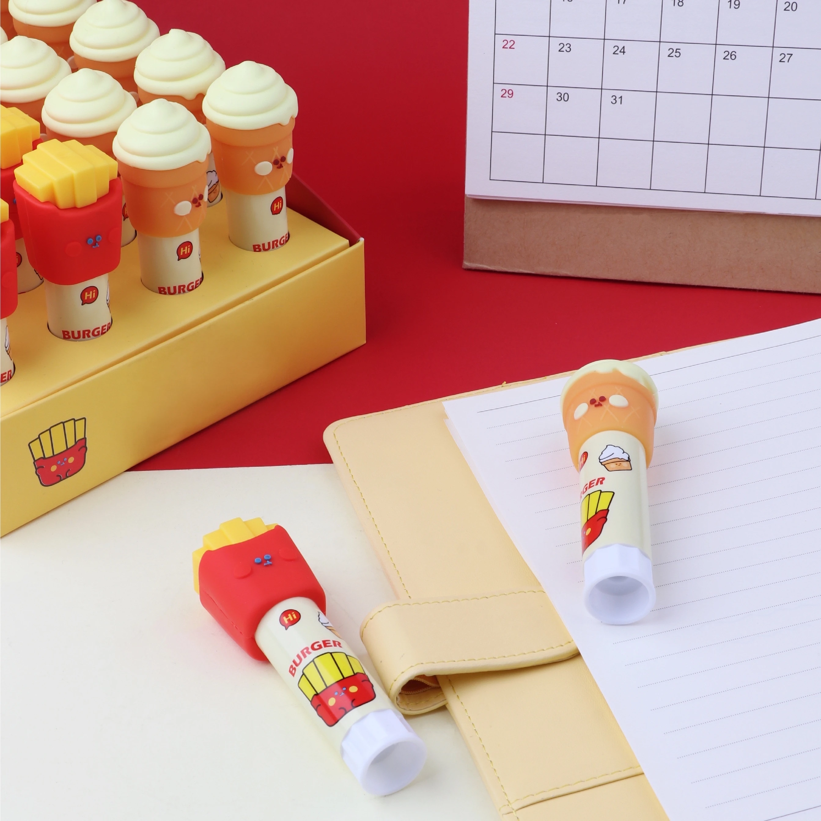 Cute Non-Toxic PVA PVP Glue Stick School/Office Tools 11g White Glue Stick with shaped for students