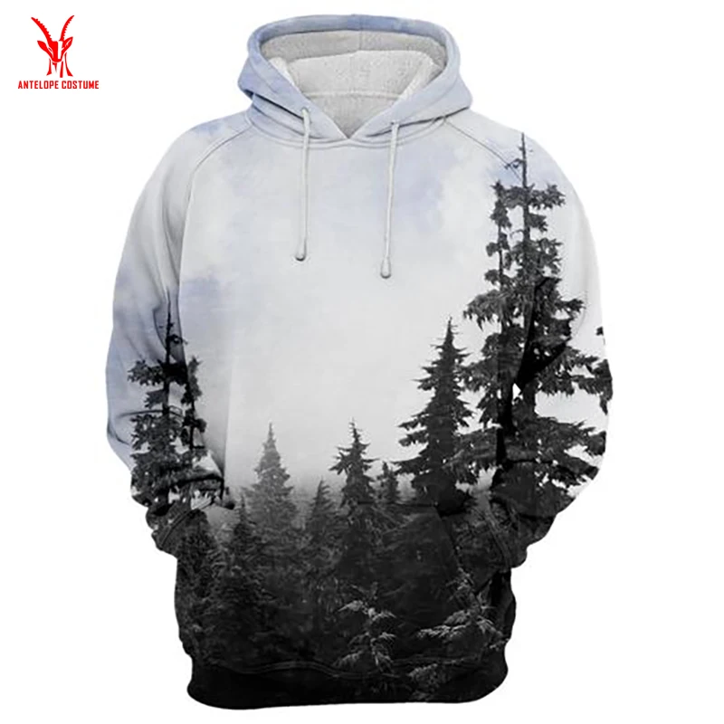 Men Wears Crewneck Sweatshirt Men's Lion Hoodies & Sweatshirts