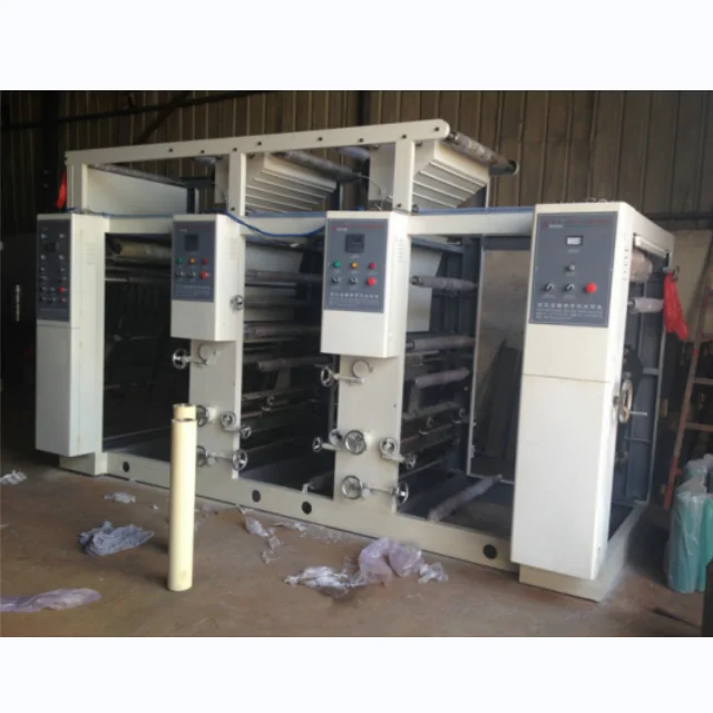 Factory High Speed Fully Automatic Multi Colors Bopp Pet Pvc Pe Register Rotogravure Press Printing Machine