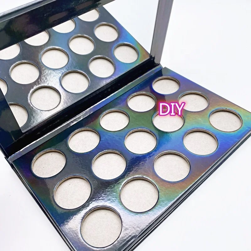 custom eyeshadow palette packaging high pigment sombras empty eyeshadow-palette pigment