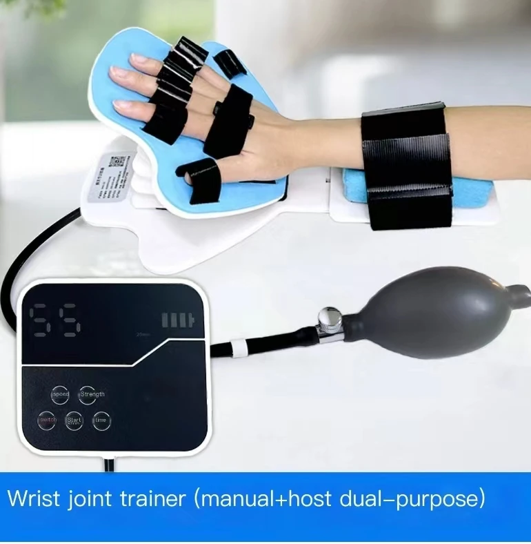 Robotic Physical Therapy Training Equipment Children Stroke Patient Hand Finger Exercise Rehabilitation Trainer Robot Gloves