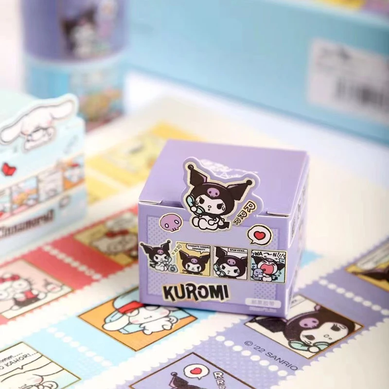 Qingyifang BA14637 cute animation Sanrio Mengmeng family 3CM stamp tape student hand account tape