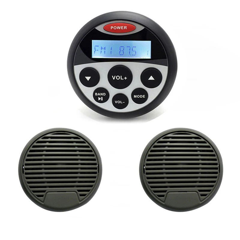 
Waterproof IP66 Outdoor boat bluetooth speaker package stereo 