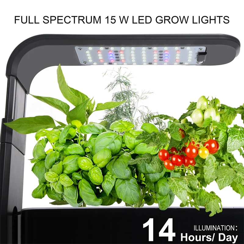 hydroponic grow system kit Small  intelligent garden Indoor Hydroponic kit Vegetable growing kitchen potting hydroponic system
