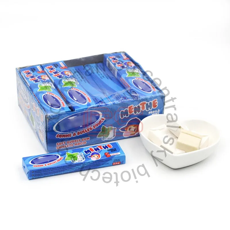new candy gum 5pcs bubble chewing gum