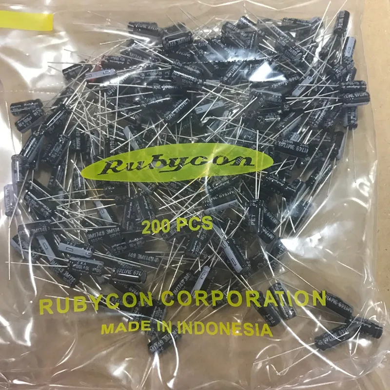 50TXW470MEFC8X50|470uF 50V D8 x 50mm Rubycon Aluminum capacitor
