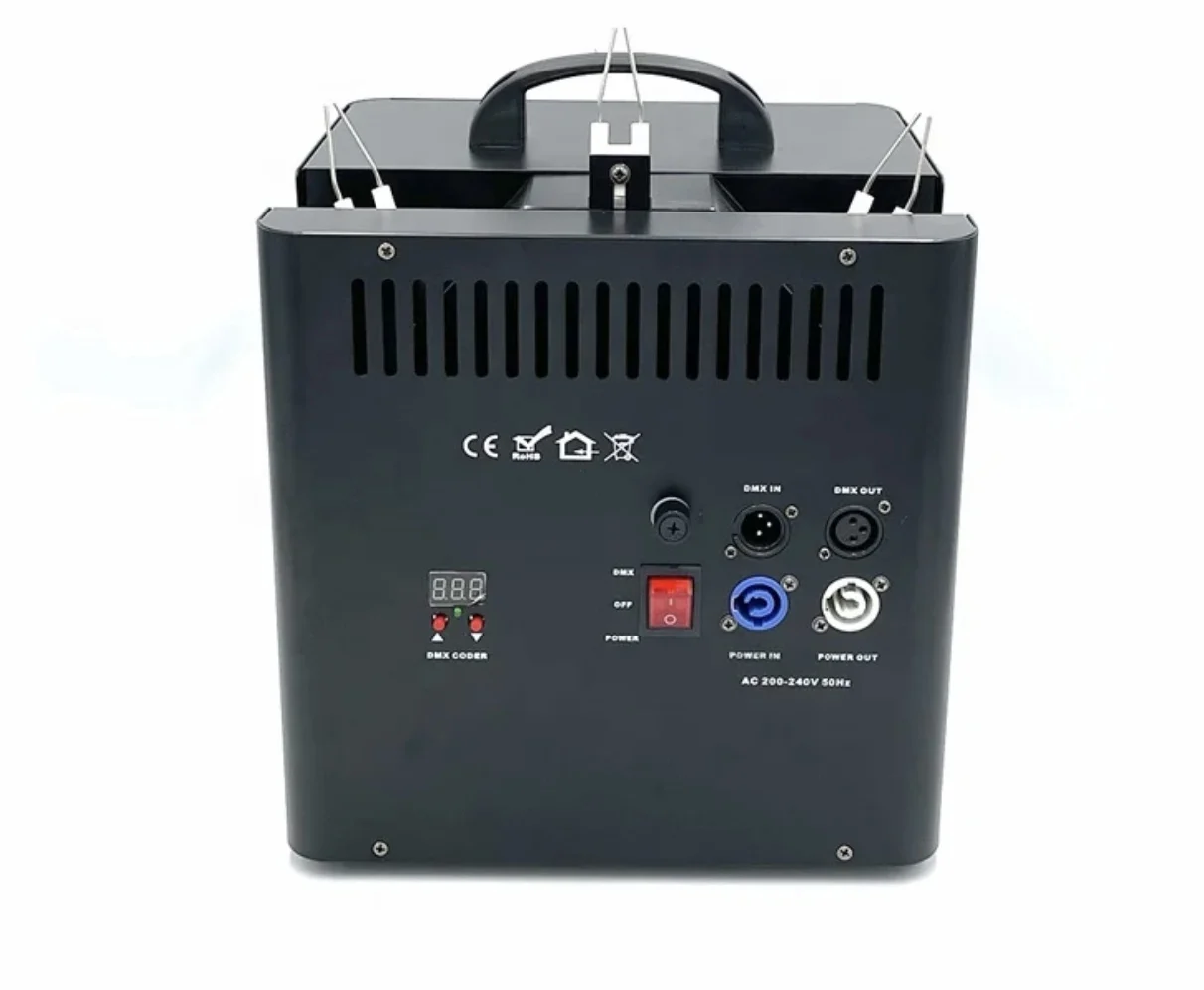 MINSENFX Factory supply Triple Head Fire Machine Dj Fire Flame Machine for Parties Events Dmx Fire Machine