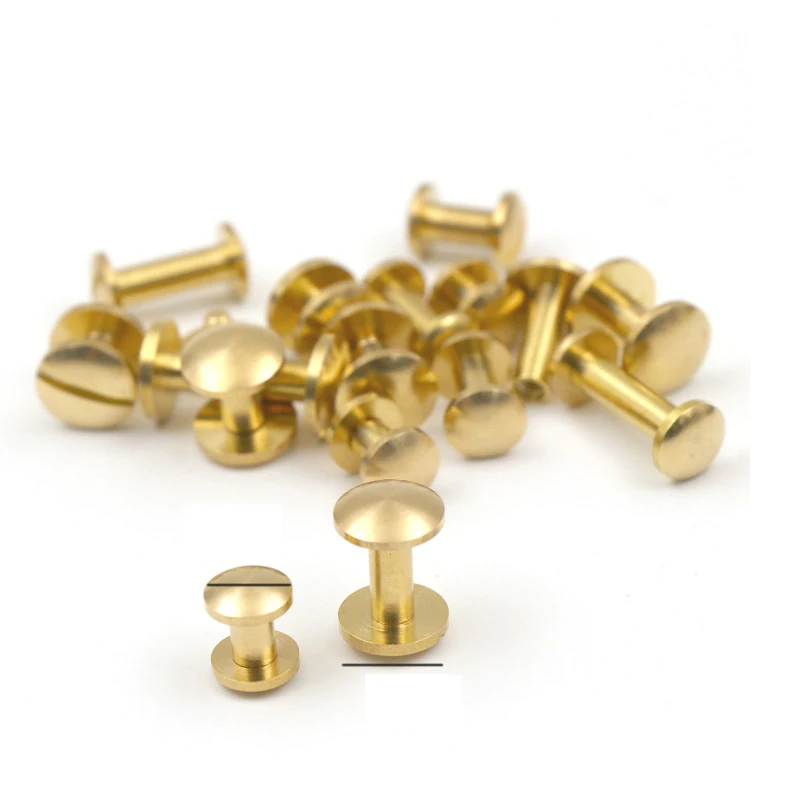 New Product Industrial Household Imprint Brass Binding Screw Post Brass Chicago Screw