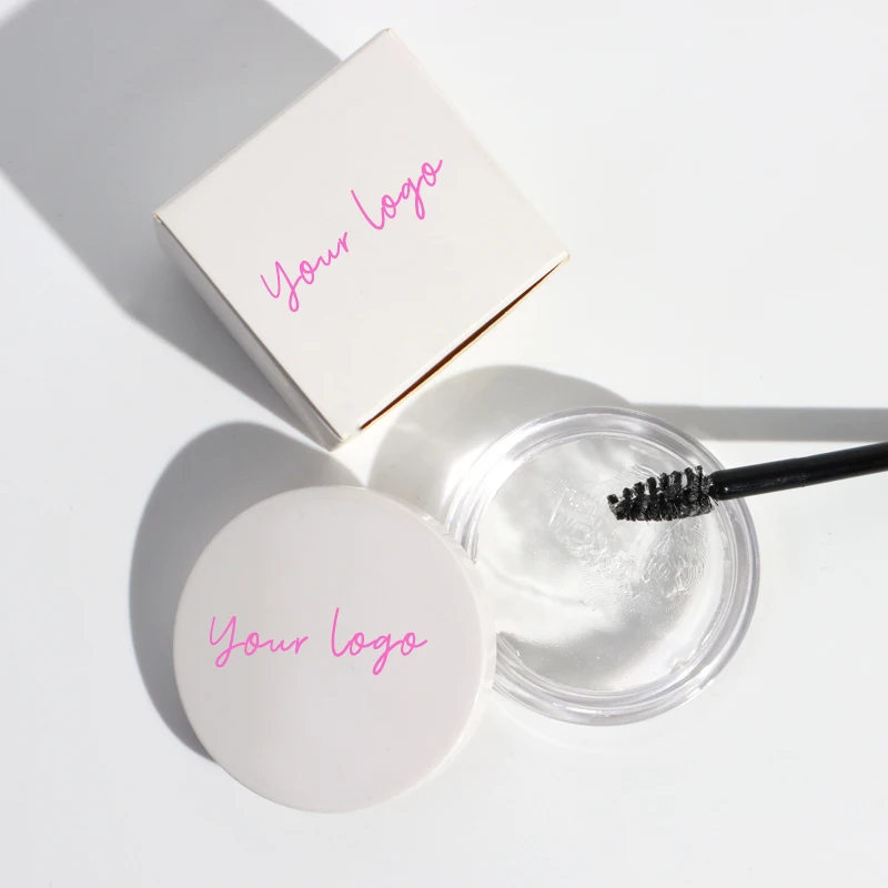 wholesale makeup waterproof strong clear brow freeze styling gel wax private label eyebrow soap