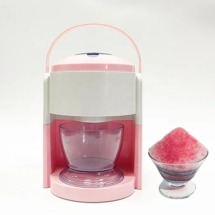 Competitive price hot sale portable electric mini snow ice cone shaver machine