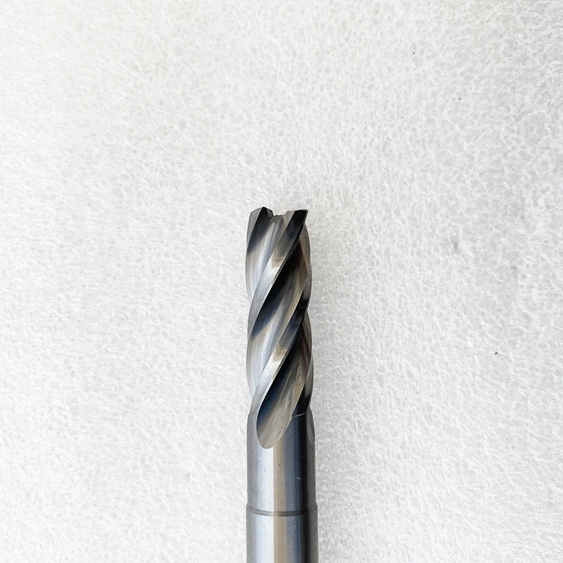 FULLOVE Carbide Milling Cutter Solid Carbide Corner Radius End Mill of Aluminum