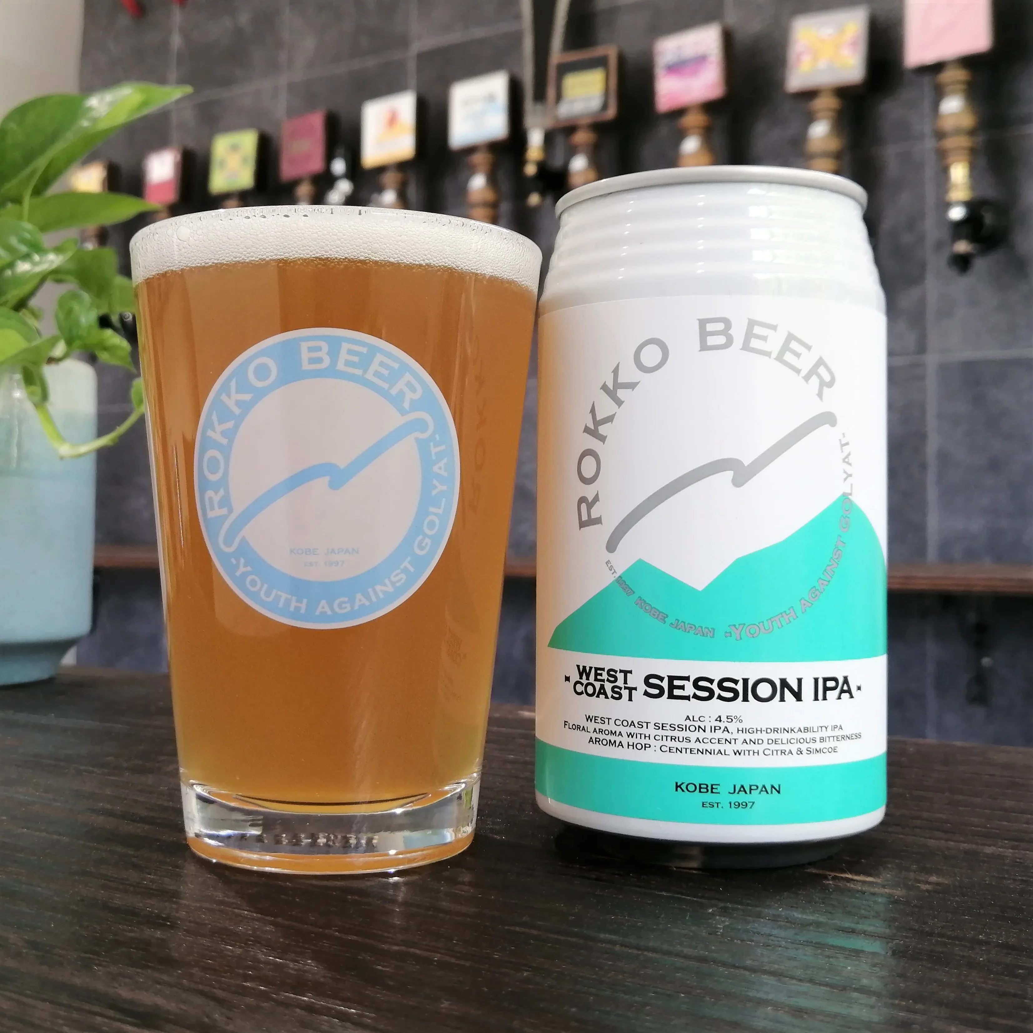 Lime orange refreshing aroma display promotional item craft beer supplier