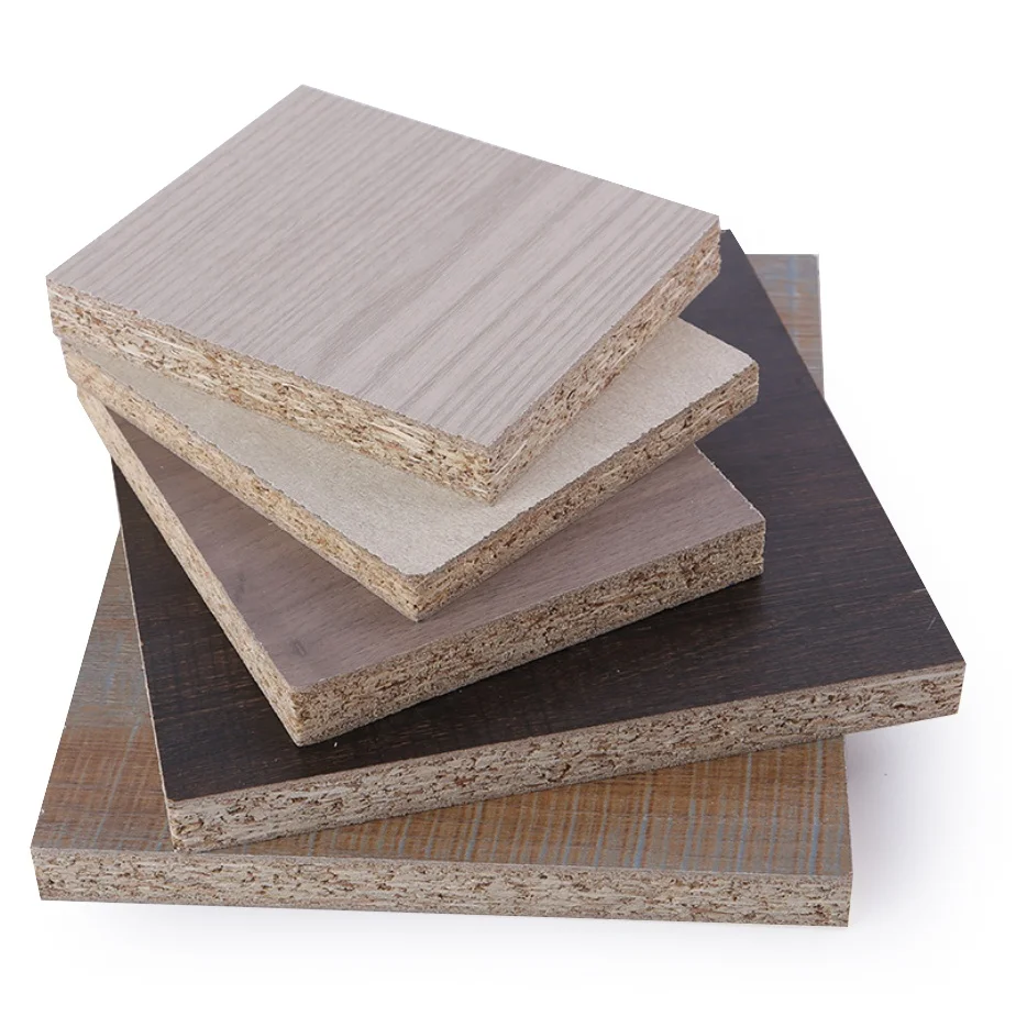 cheap chipboard sheets furniture grade fire proof particle board 16mm hmr m3