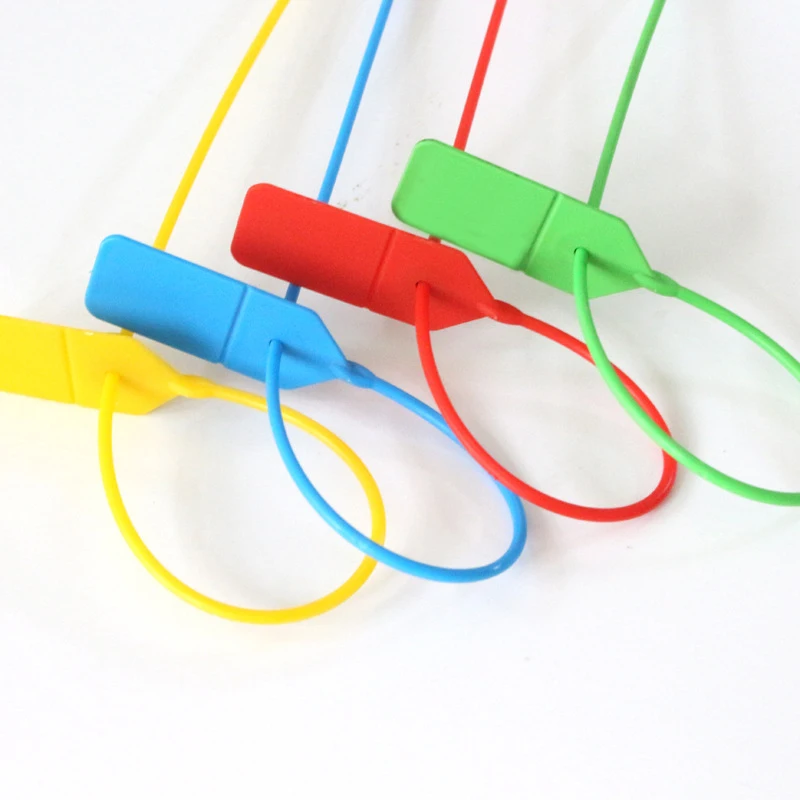 wholesale Disposable self locking pull tight security Cheap security  plastic seal container