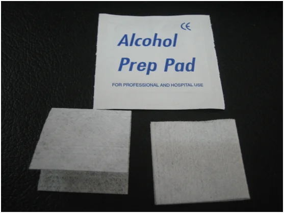 Стерильные спиртовые тампоны для медицинского использования