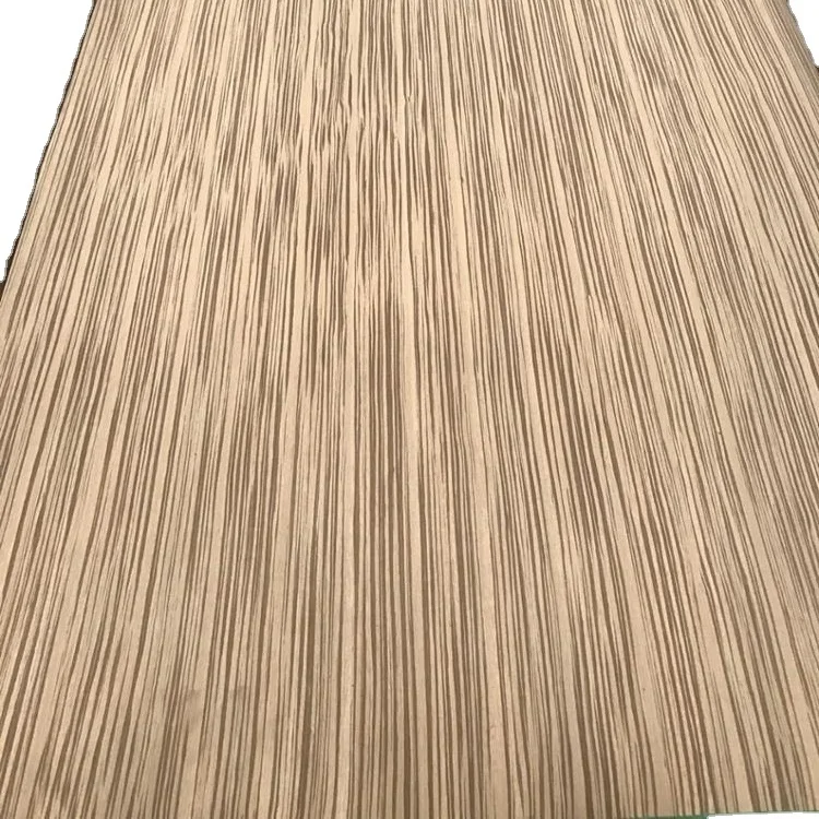 Wholesale 640mm * 2500mm Zebra Veneer Wood Engineered Wood Veneer