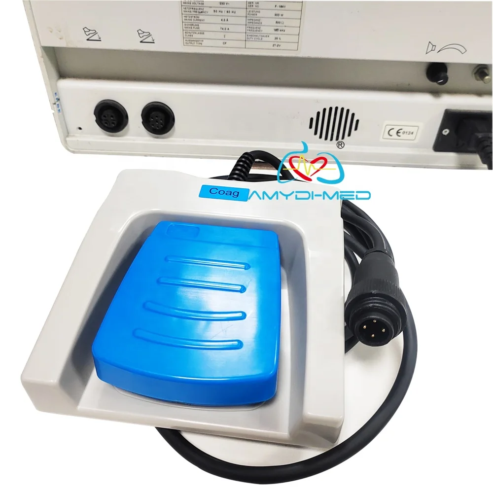 Medical Foot Switch IPX8 Electrosurgery Single Footswitch Pedal Switch For Electrosurgical Generator