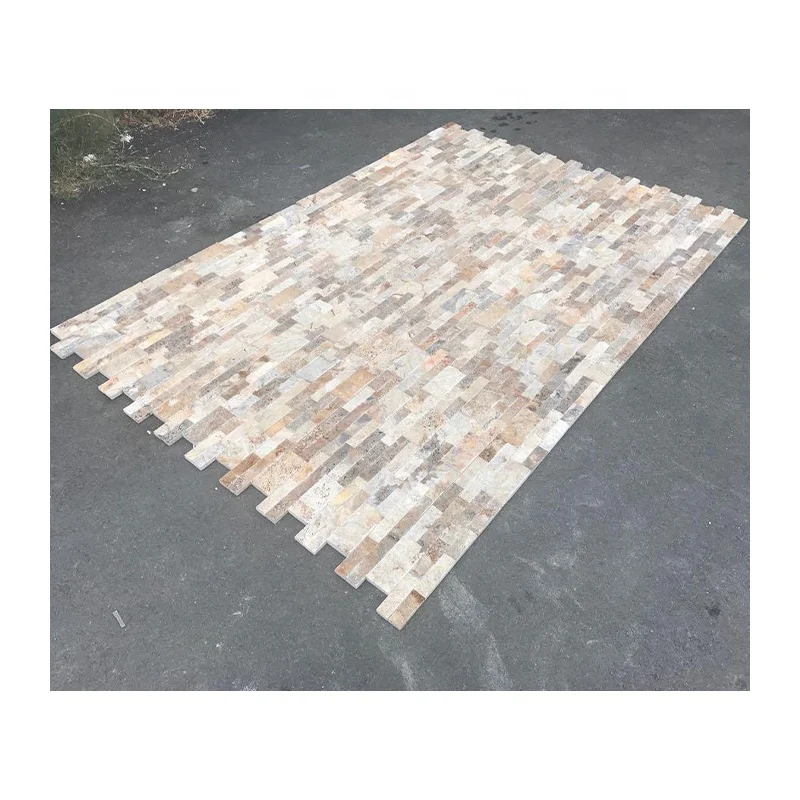 Professional Designed Scabos Travertine Ledger Panel