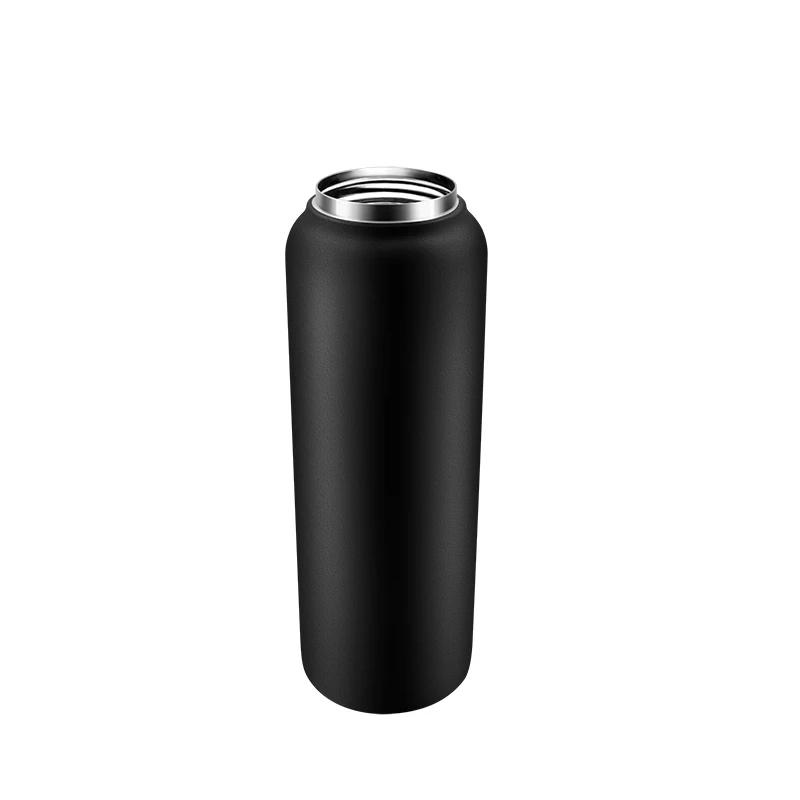 Customized color logo reusable gym sport metal bottles sublimation stainless steel vacuum flasks thermos drinking water bottle