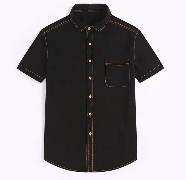 Cowboy tshirt printing embroidery New OEM logo fashion short sleeve cotton customized jean t shirt