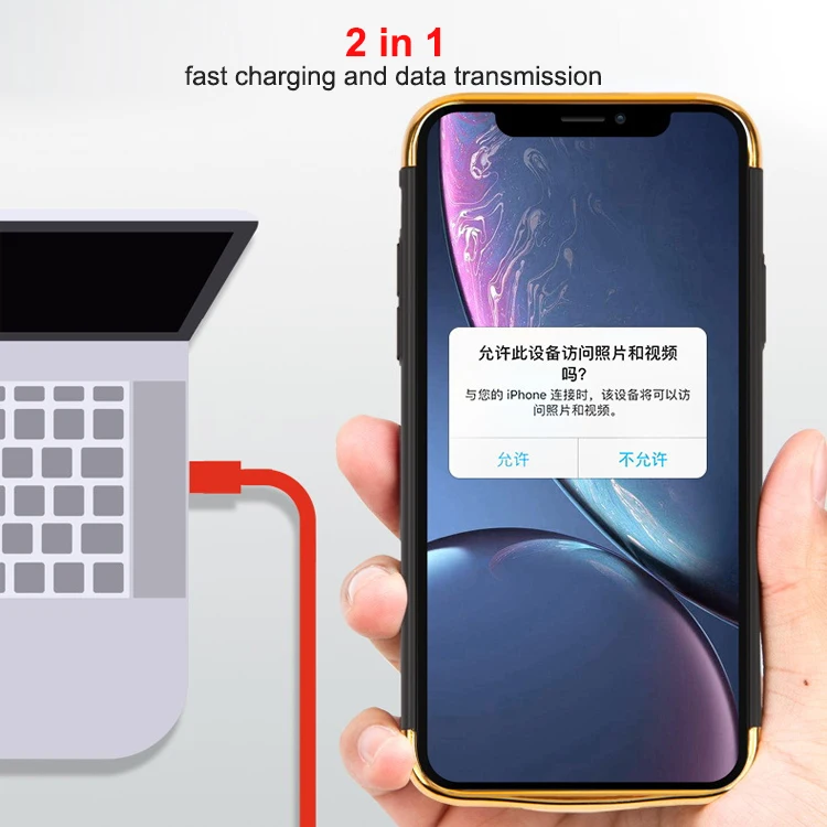  Оптовая продажа с фабрики DIXIAN guanghzou новинка 2019 черные Аксессуары для мобильных телефонов зарядным аккумулятором чехол iphone